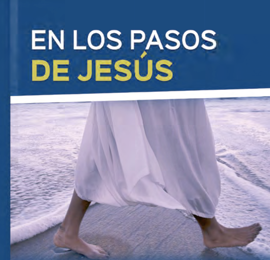 Imagen de título del plan de lectura En los Pasos de Jesús.